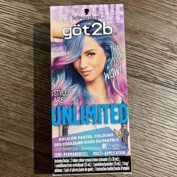 [SCHWARZKOPF] Got2b Colour Unlimited Aqua Collection - Picture 2 of 3